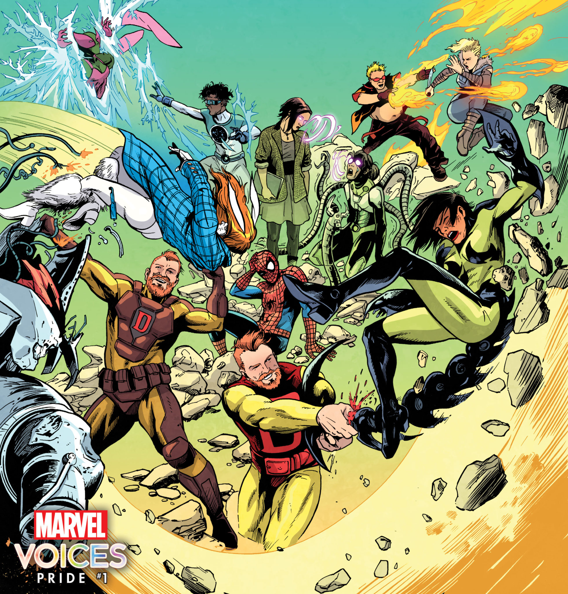 Marvel's Voices Pride art of D-Man