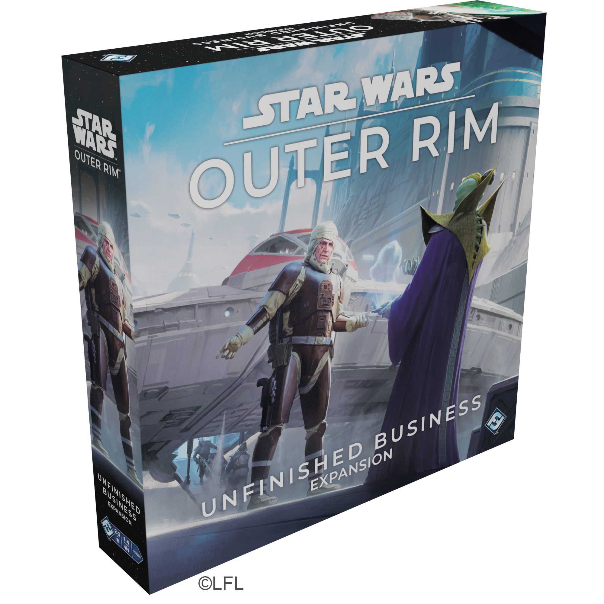 Star Wars Outer Rim Unfinished Business Expansion box 