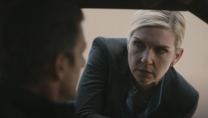 Kim confronts a stranger on Better Call Saul