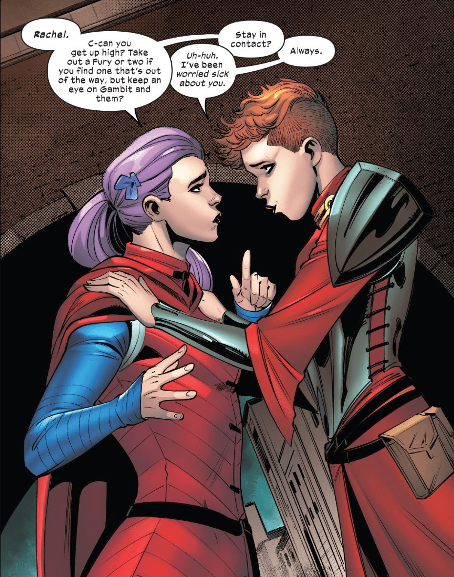 Rachel and Betsy in Knights of X