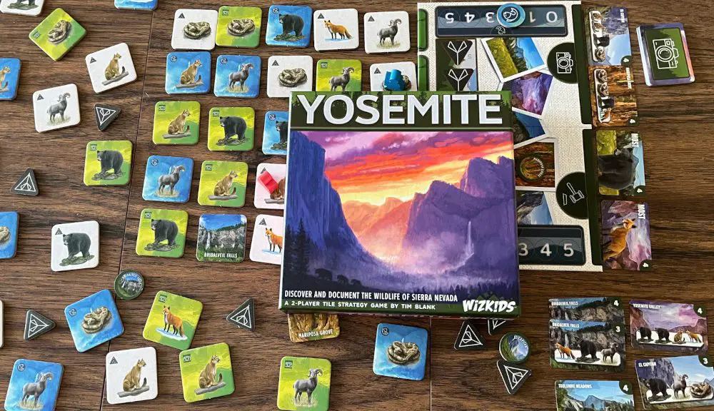Yosemite Board Game Set Collection