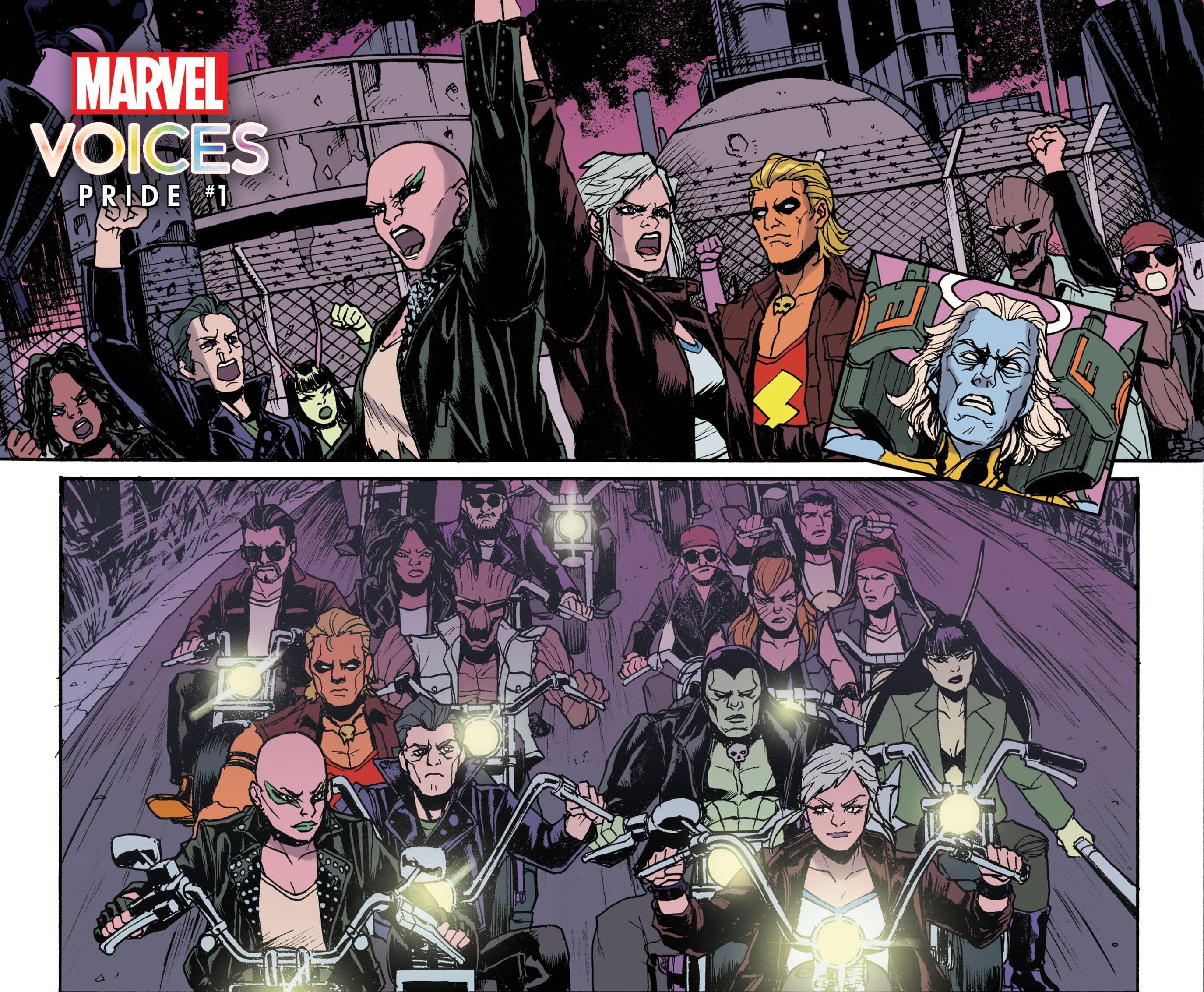 Marvel's Voices Pride interior art