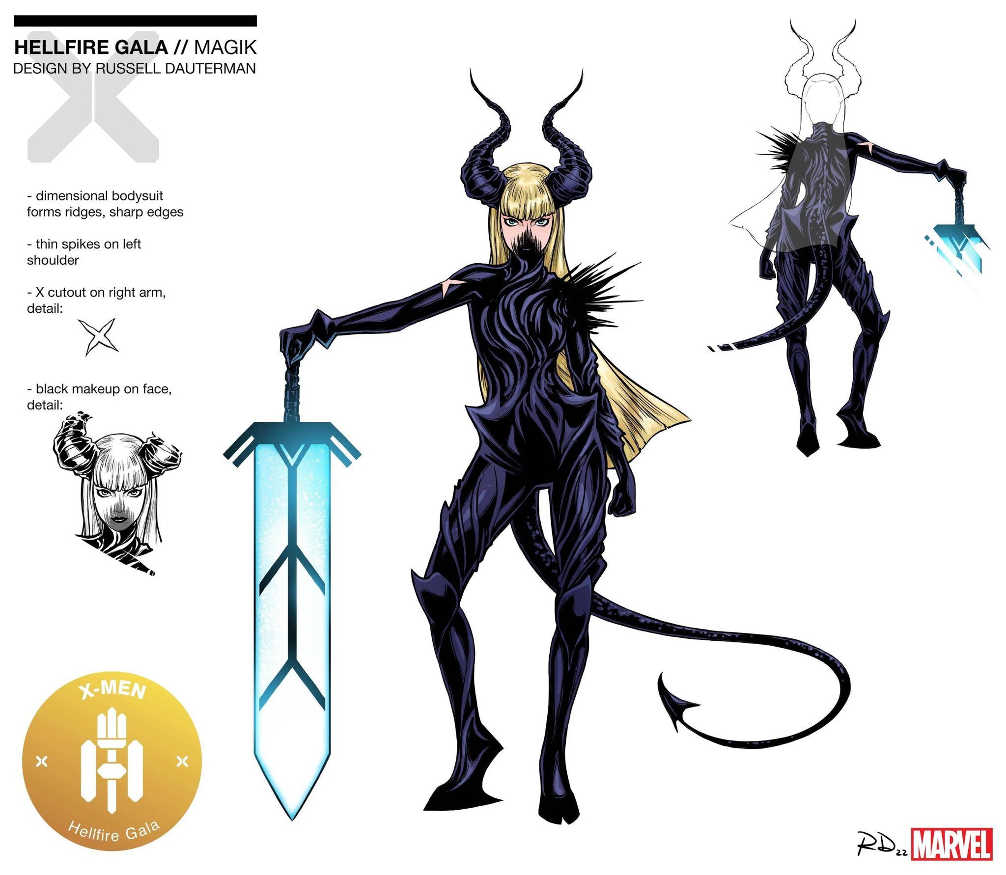 Magik Hellfire Gala look