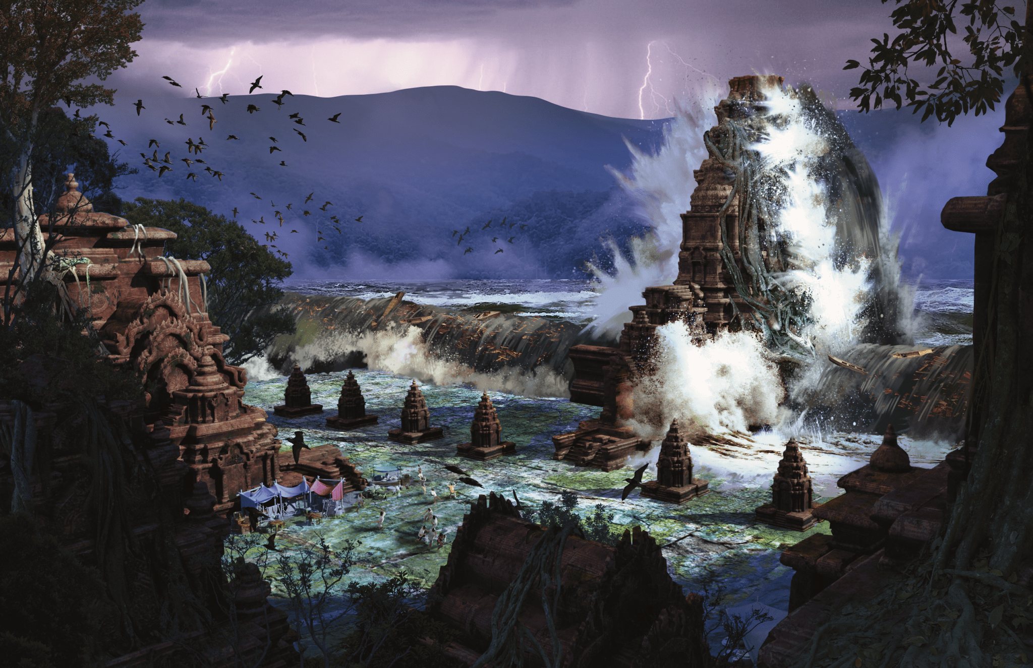 "D&D Can Be Anything You Want": Art Directors Emi Tanji And Kate Irwin On Bringing The Radiant Citadel To Life 7 Journeys Through The Radiant Citadel art The Sagorpur Wave