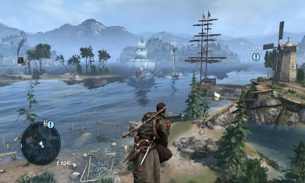 Assassin's Creed: Rogue adventuring