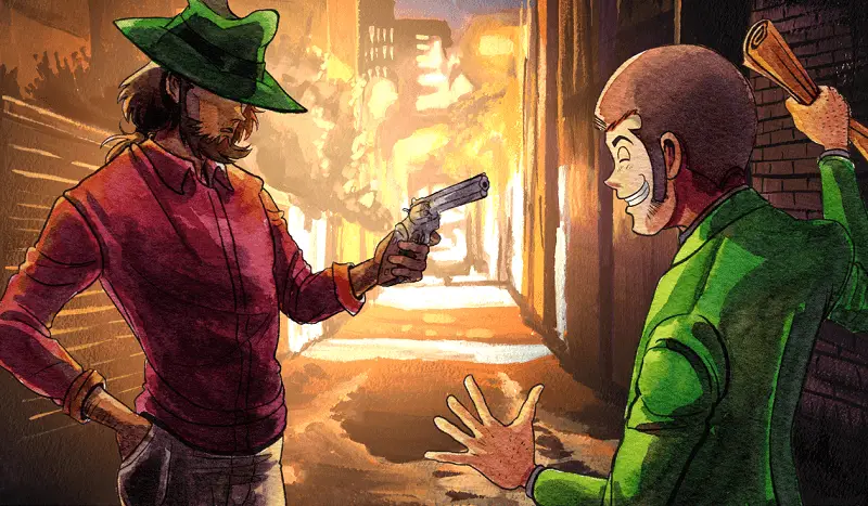 The Jig is Up is a Heartfelt Exploration of Trust and Love 1 jigen and lupin's first meeting