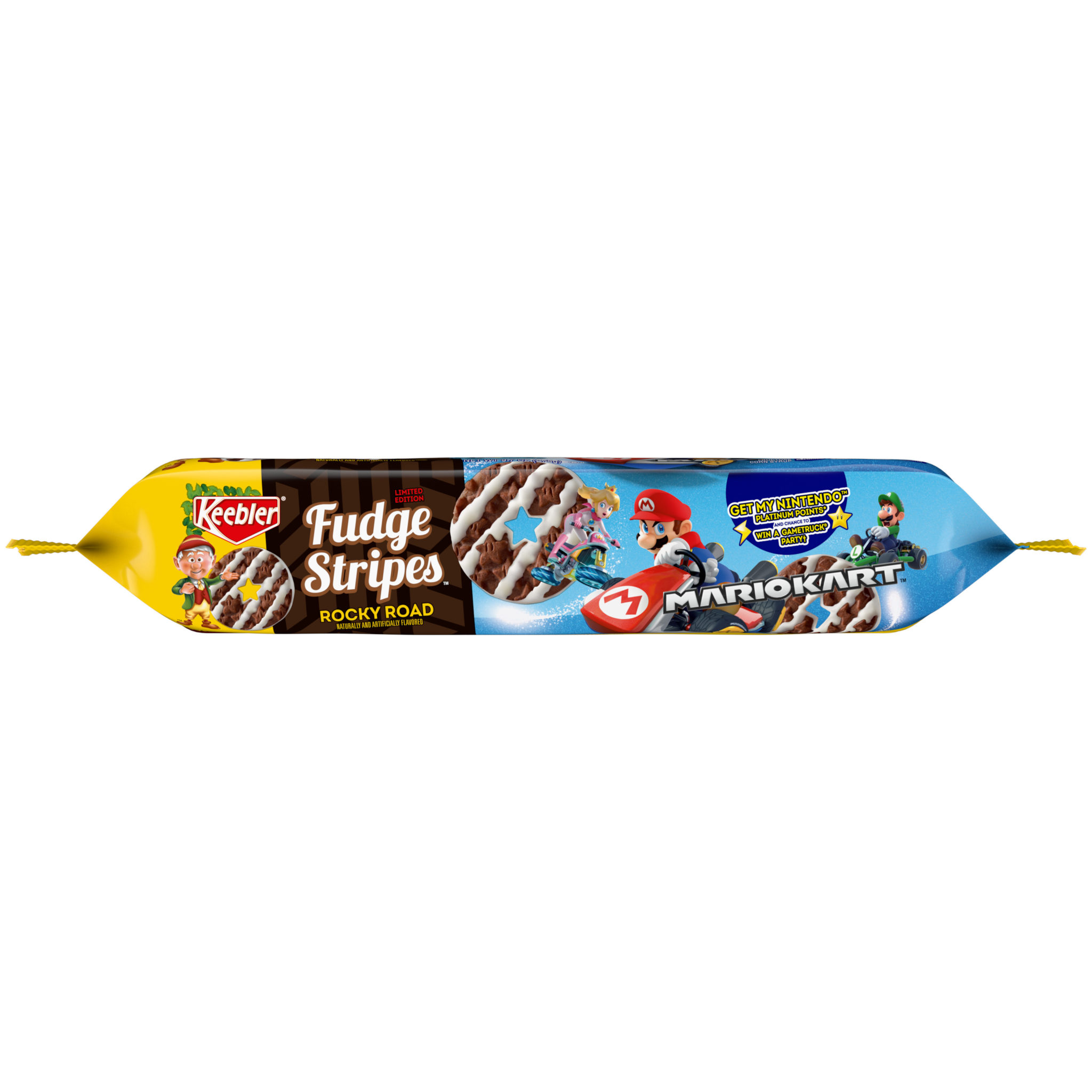 Keebler and Nintendo Partner For New Mario Kart Rocky Road Fudge Stripes 2