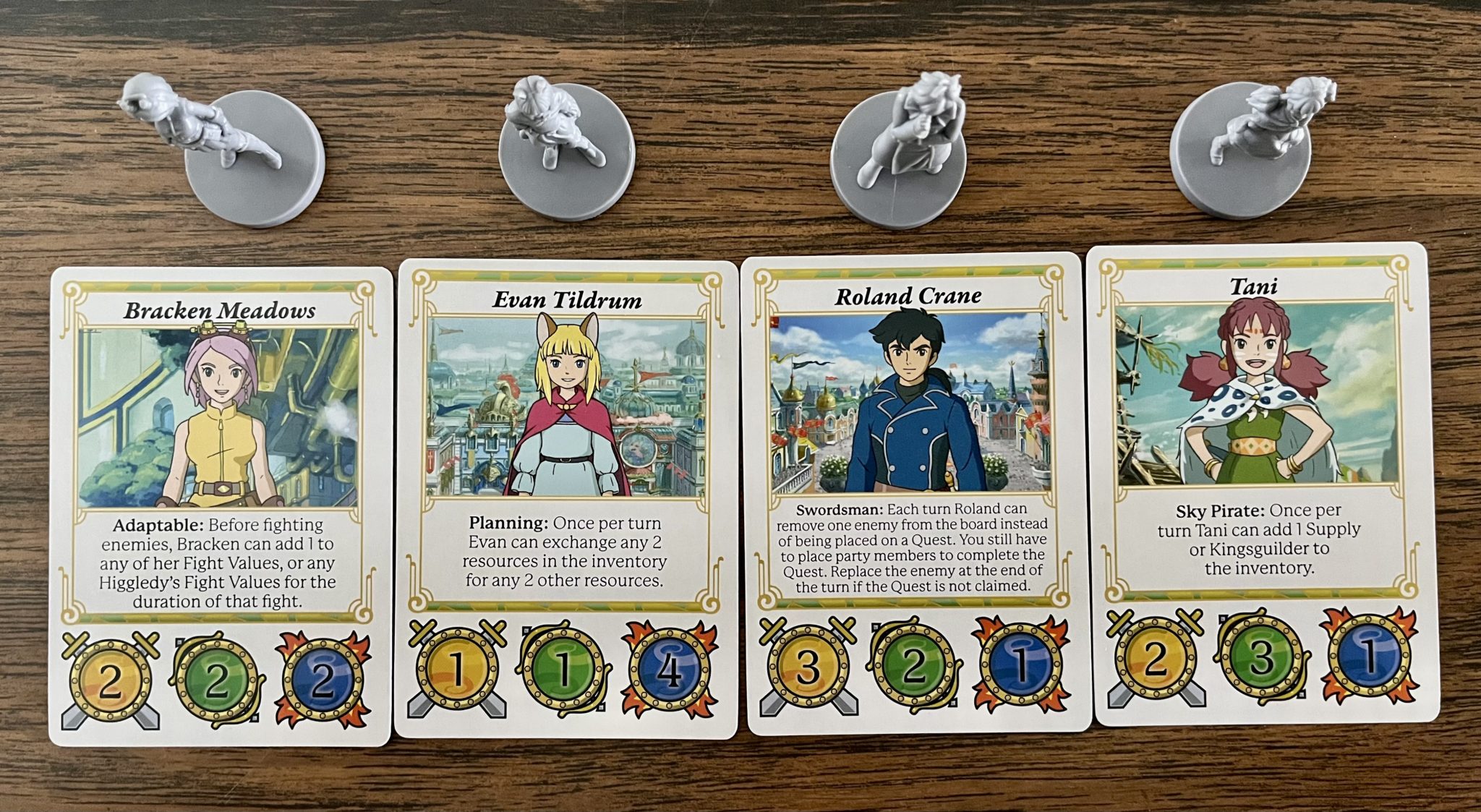Did You Know 'Ni No Kuni' Was Made Into A Board Game? 3 Ni No Kuni II: The Board Game characters and miniatures