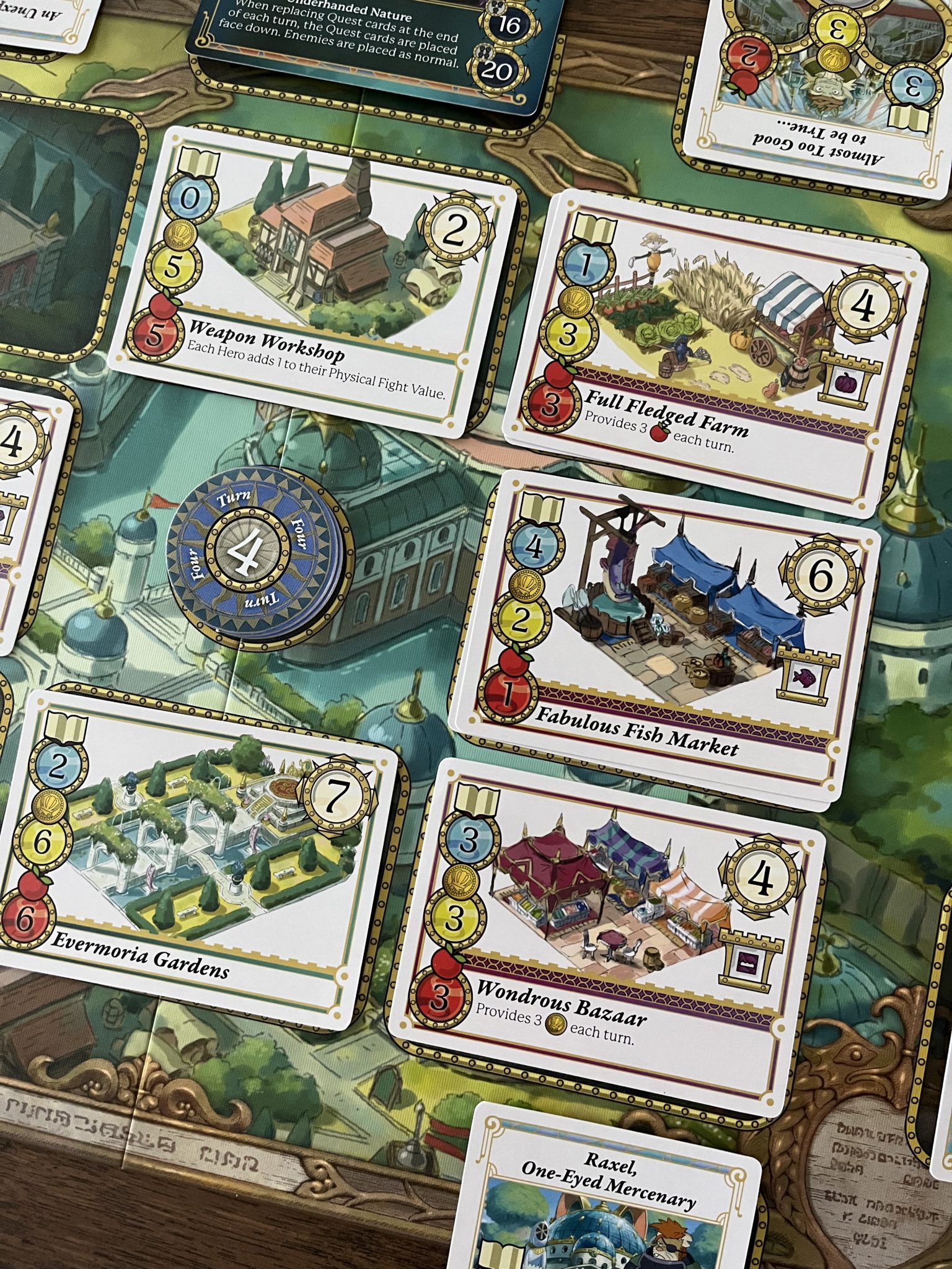 Did You Know 'Ni No Kuni' Was Made Into A Board Game? 6 Ni No Kuni II: The Board Game kingdom buildings