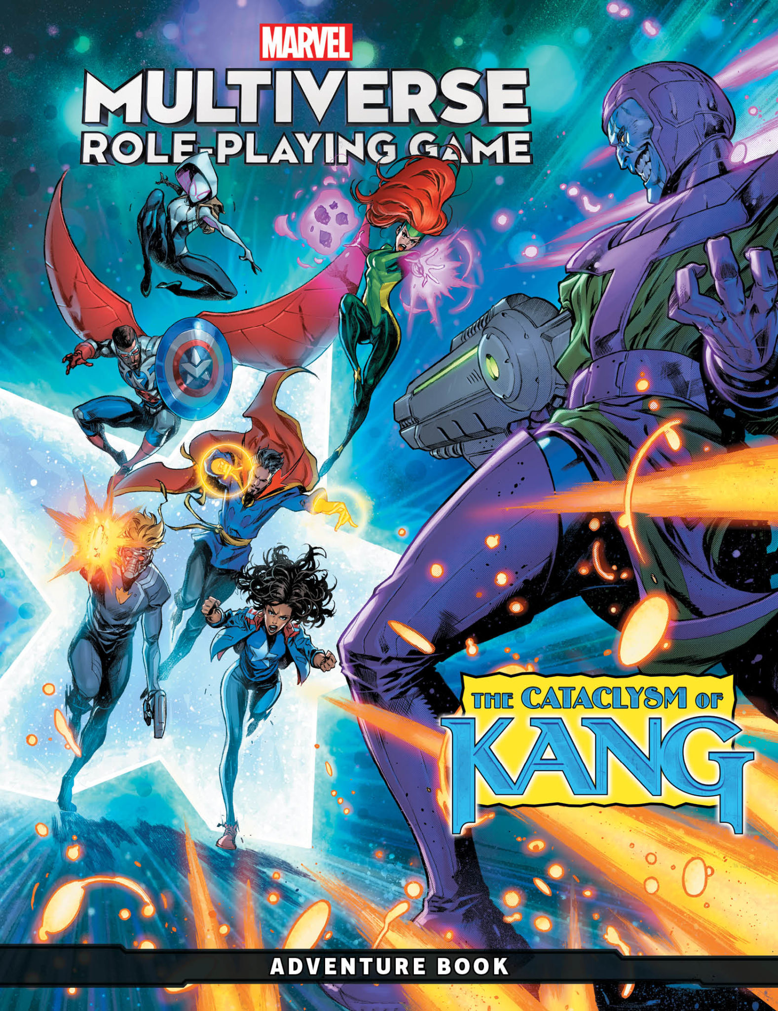 ‘Marvel Multiverse Role-Playing Game The Cataclysm of Kang' cover