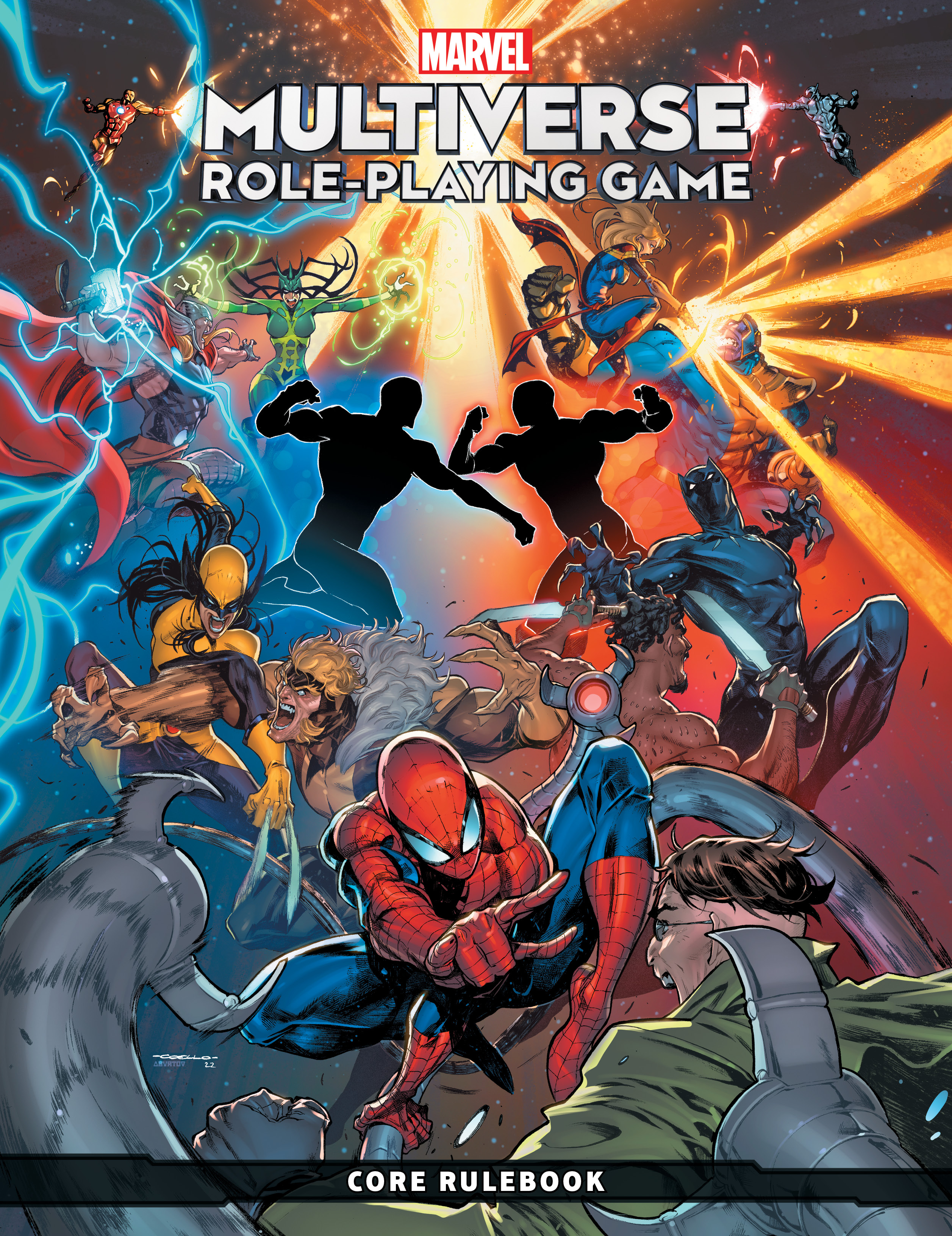 ‘Marvel Multiverse Role-Playing Game Core Rulebook' cover