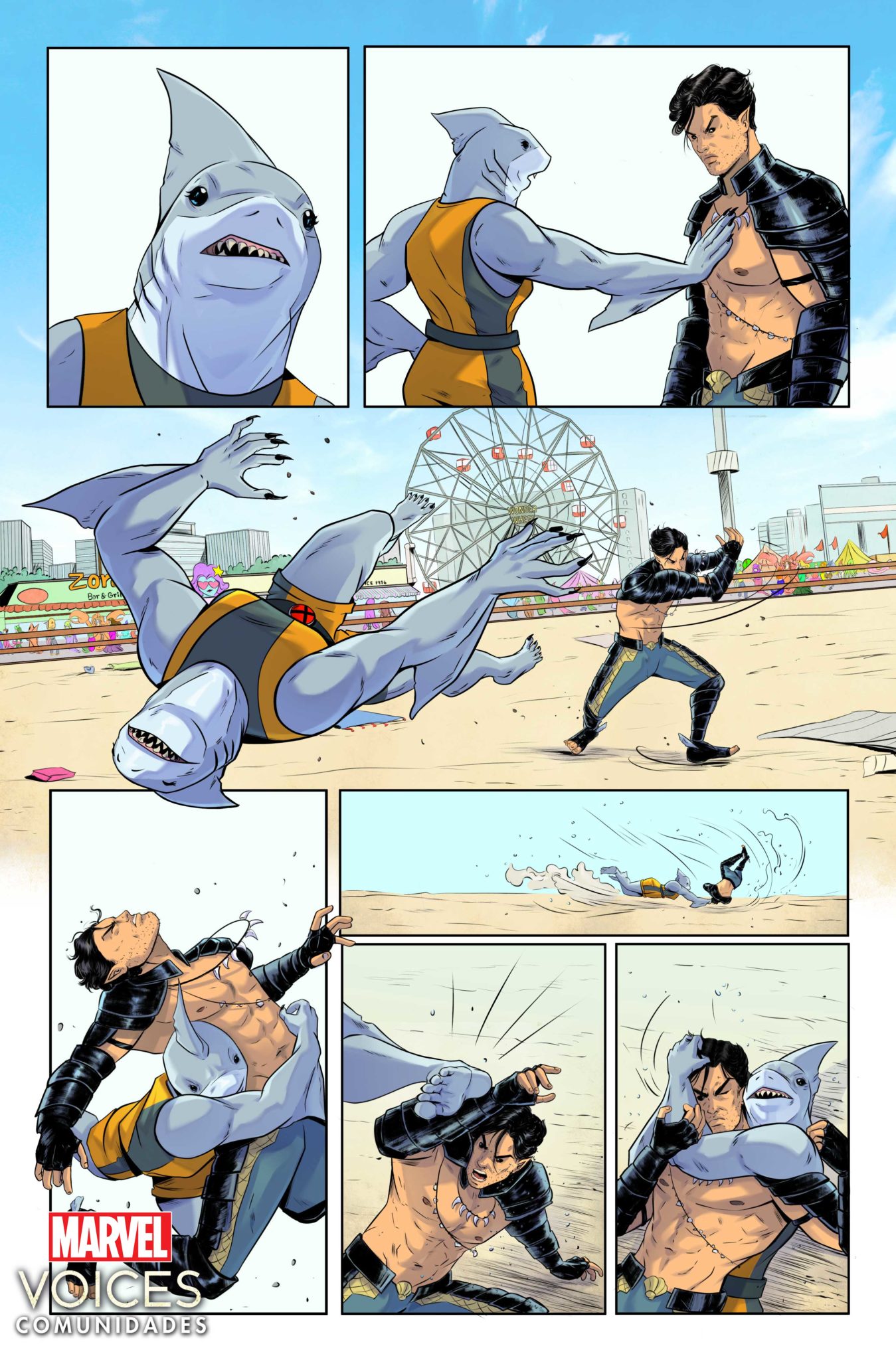 Marvel's Voices: Comunidades Shark Girl vs Namor