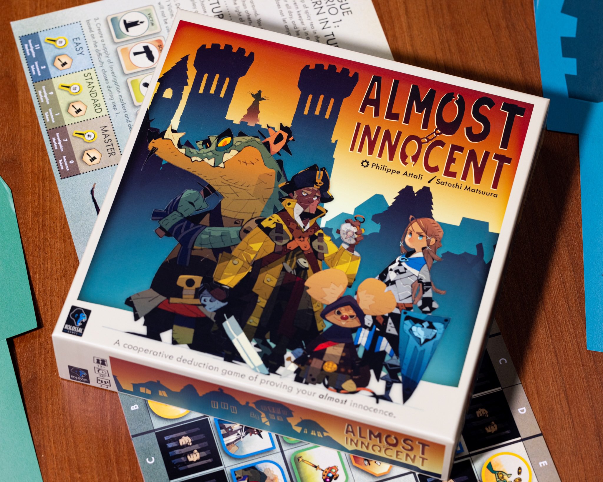 Preview: Kolossal Turns Solving Crime Into A Team Sport With 'Almost Innocent' 1 Almost Innocent box