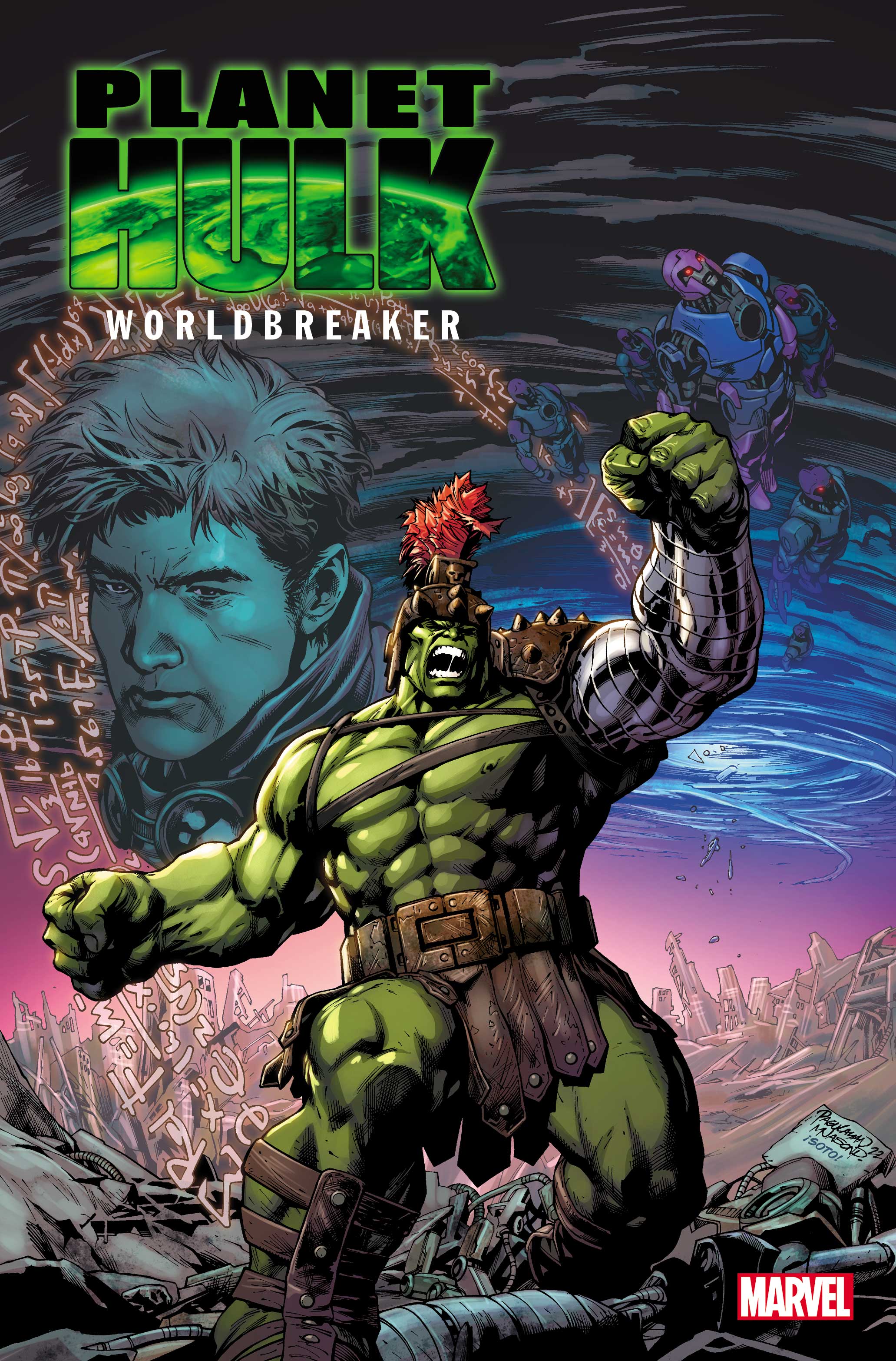 Greg Pak Returns To Sakaar In Upcoming 'Planet Hulk: Worldbreaker' Limited Series 1 Planet Hulk: Worldbreaker cover