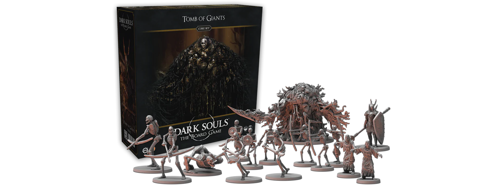 DARK SOULS™: The Board Game, Tomb of Giants with minis