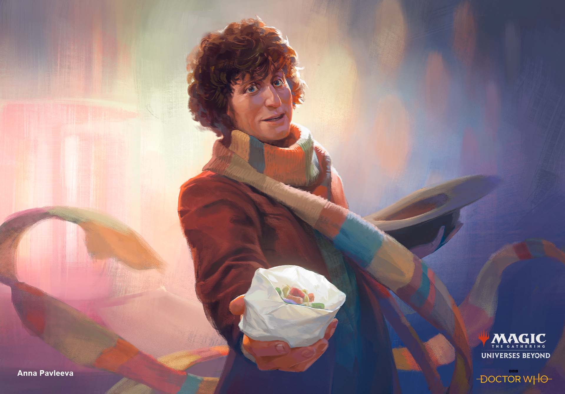 4th Doctor Art from Magic The Gathering Universes Beyond 