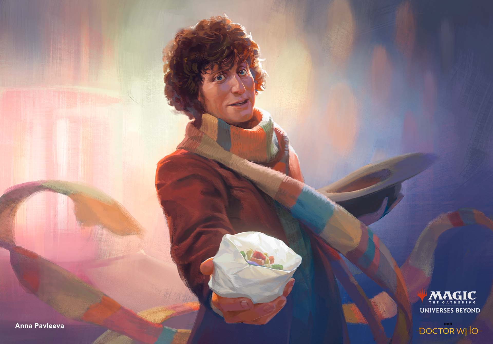 Wizards Of The Coast Unveils New Magic Tie Ins, A Dragonlance Adventure, Teases New Edition Of Dungeons & Dragons 13 4th Doctor Art from Magic The Gathering Universes Beyond