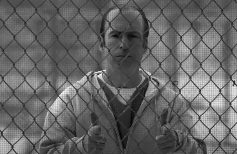 Jimmy in prison from Better Call Saul