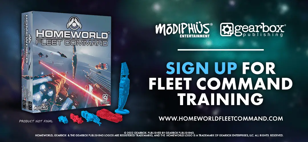 Modiphius Teams Up With Gearbox On New 'Homeworld Fleet Command' Tabletop Miniatures Game 3