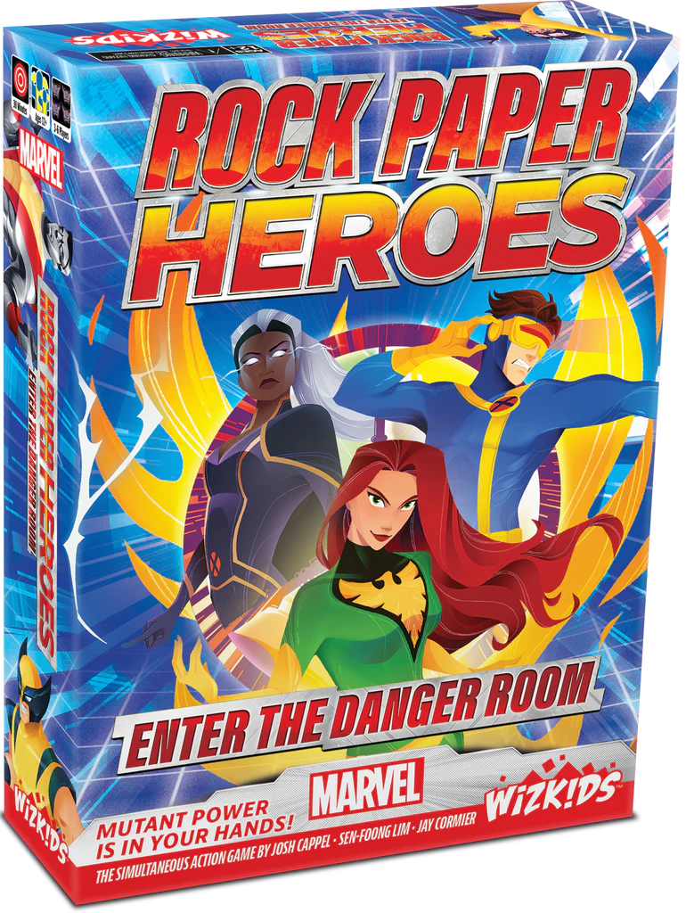 Rock Paper Heroes: Enter The Danger Room box