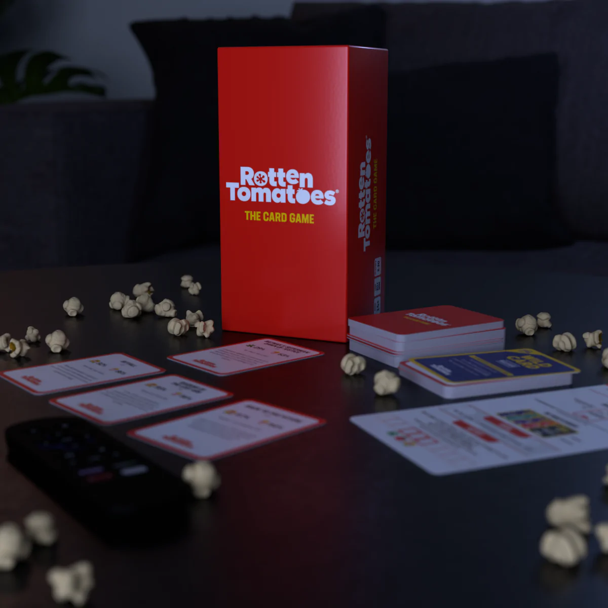 Rotten Tomatoes: The Card Game box and cards