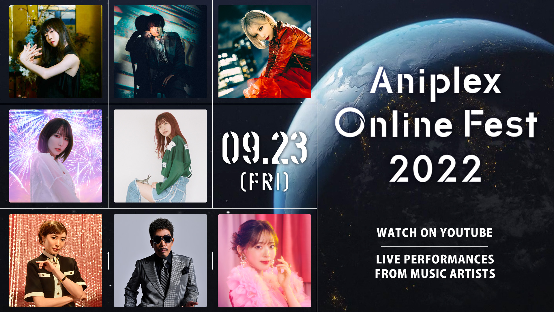 Aniplex Online Fest 2022 Announces Musical Artists, Additional Guests, Plus Hosts Sally Amaki and Hisanori Yoshida 1 Aniplex Online Fest poster