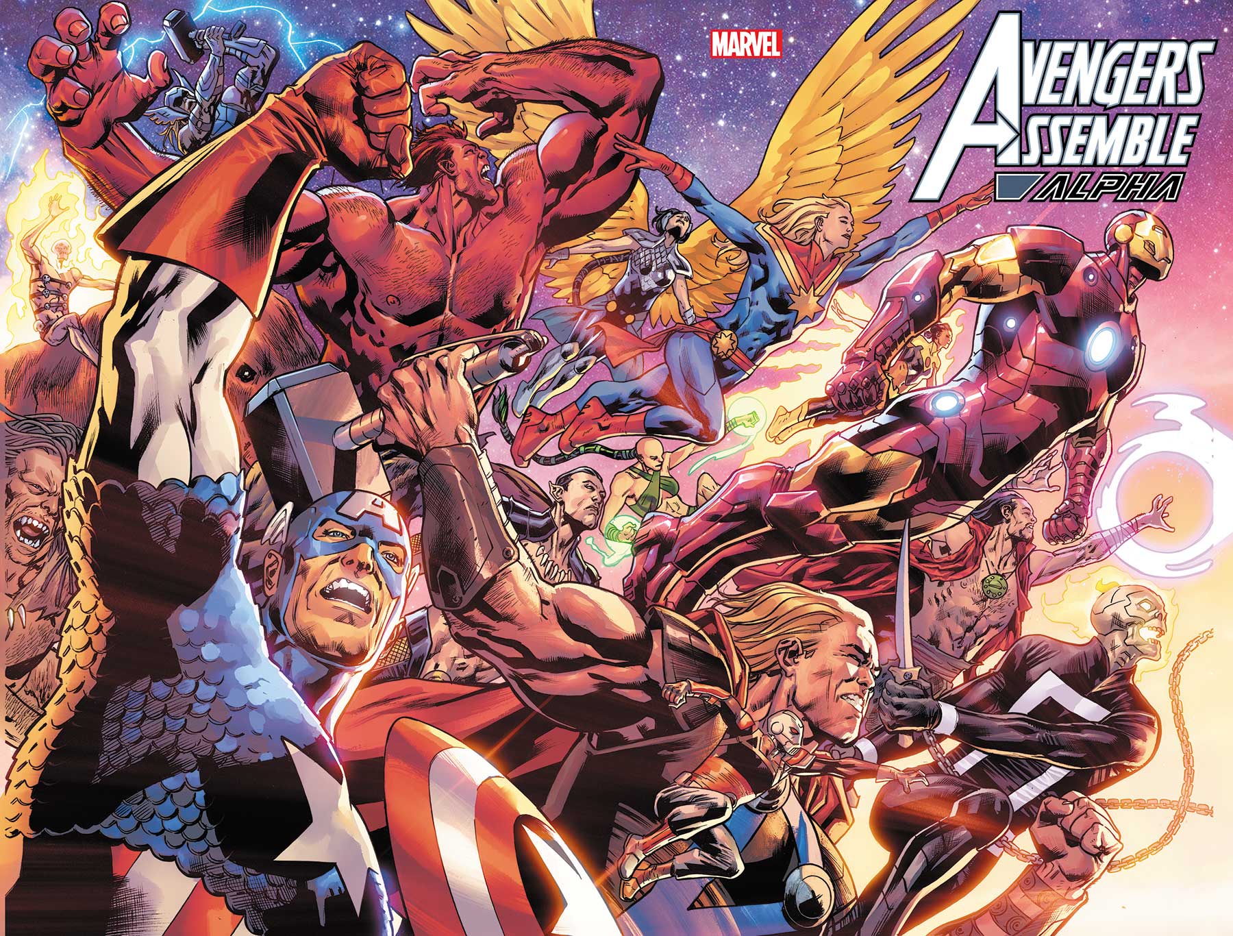 Avengers Assemble: Alpha cover