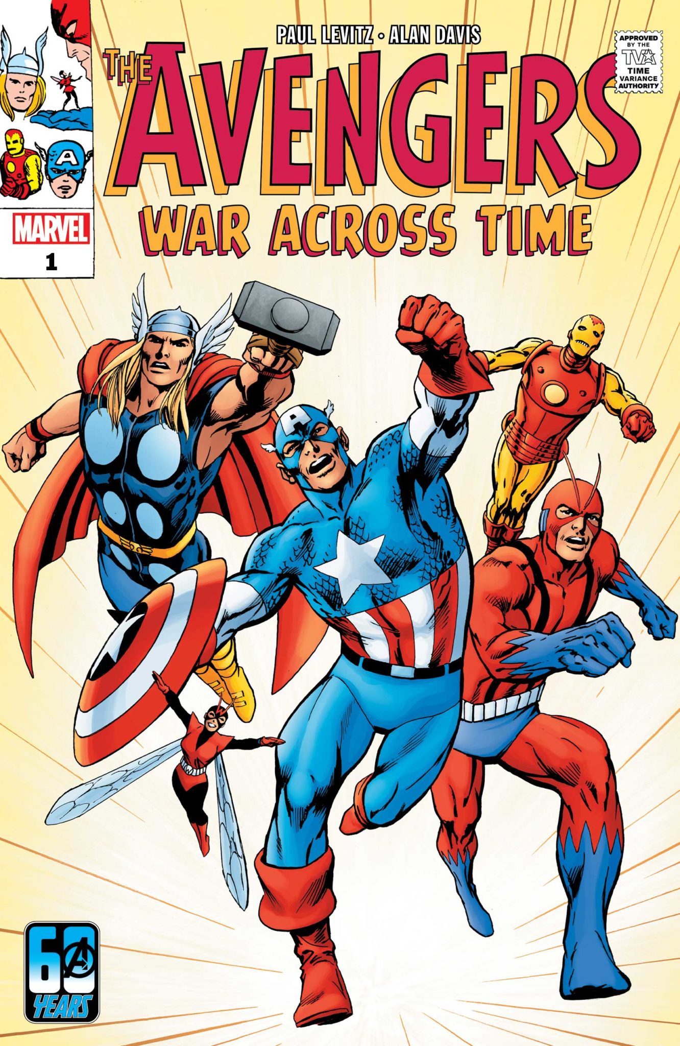 Avengers: War Across Time #1 cover