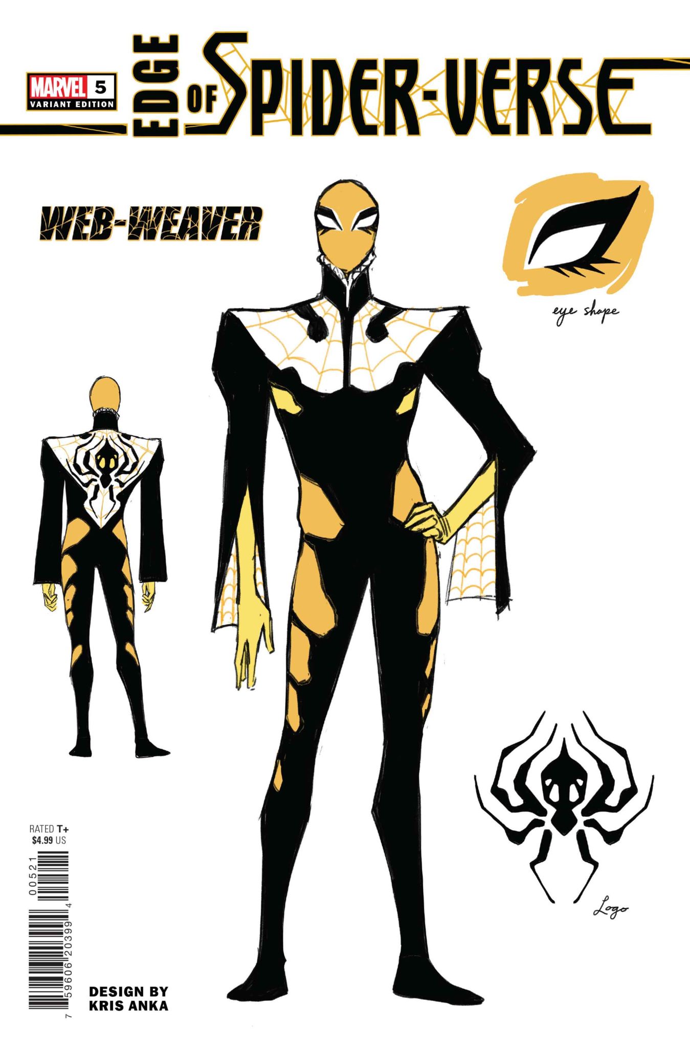 Edge of Spider-Verse #5 Web Weaver cover