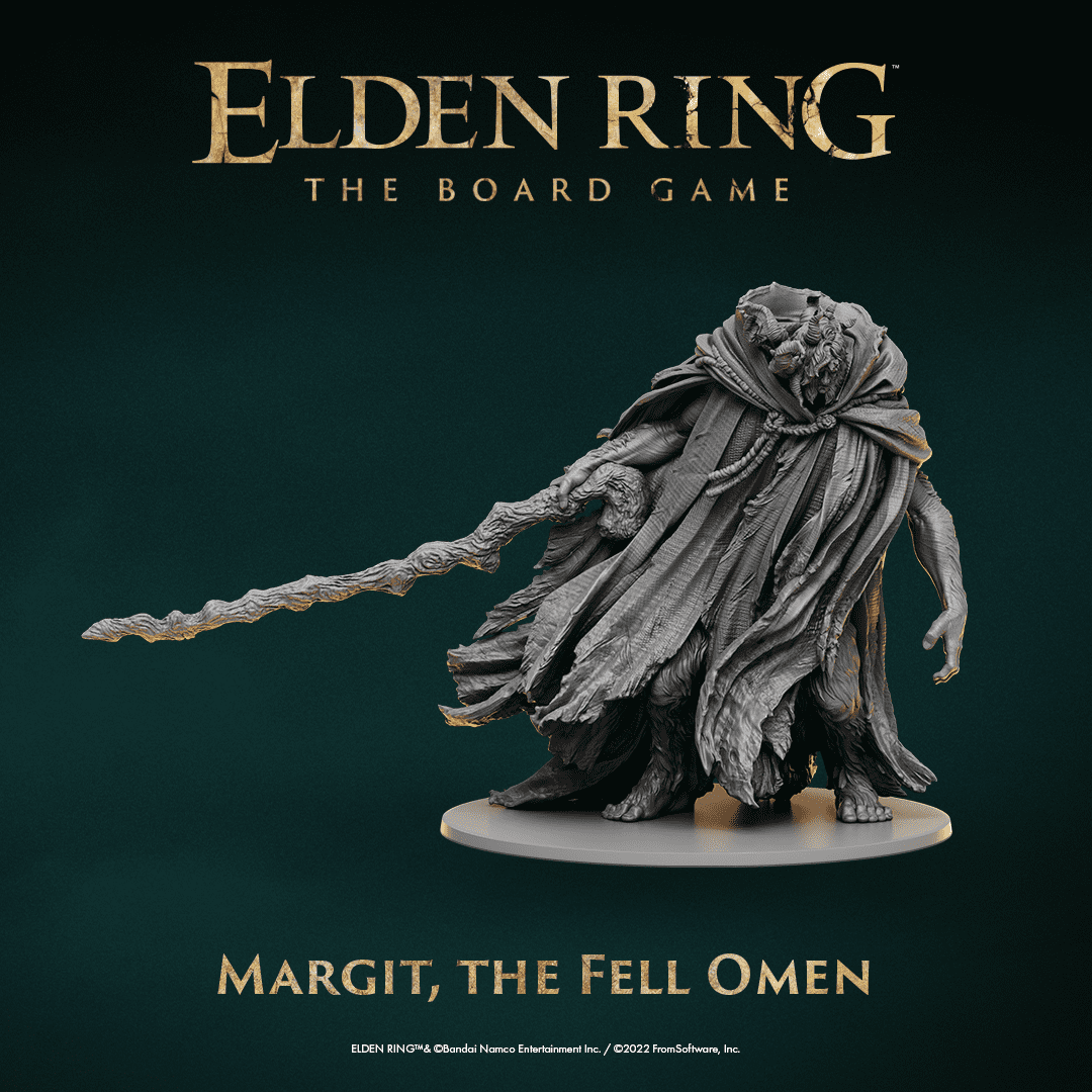 Steamforged Games And Bandai Namco To Partner For Sixth Time On 'Elden Ring: The Board Game' 2 Elden Ring: The Board Game Margit mini