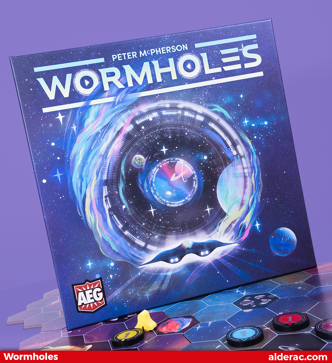 'Wormholes' Is The Best Fast-paced Network Building Game 1 Wormholes box