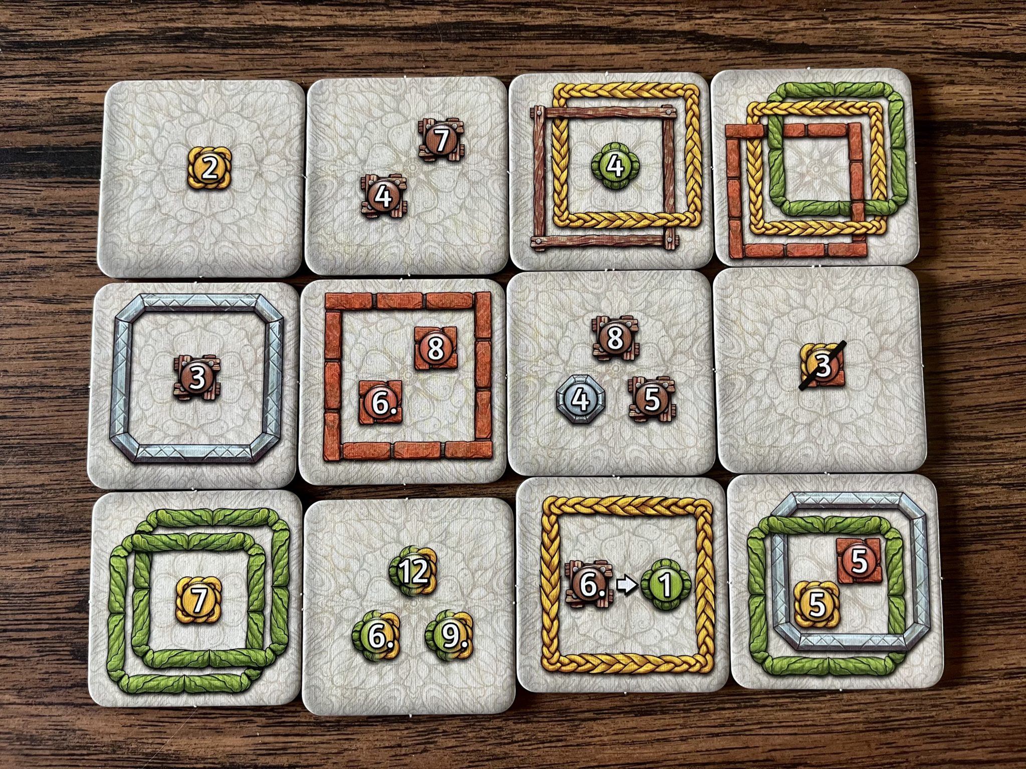 Uwe Rosenberg's Latest 'Framework' Makes Strategy The Star 5 Framework types of tiles