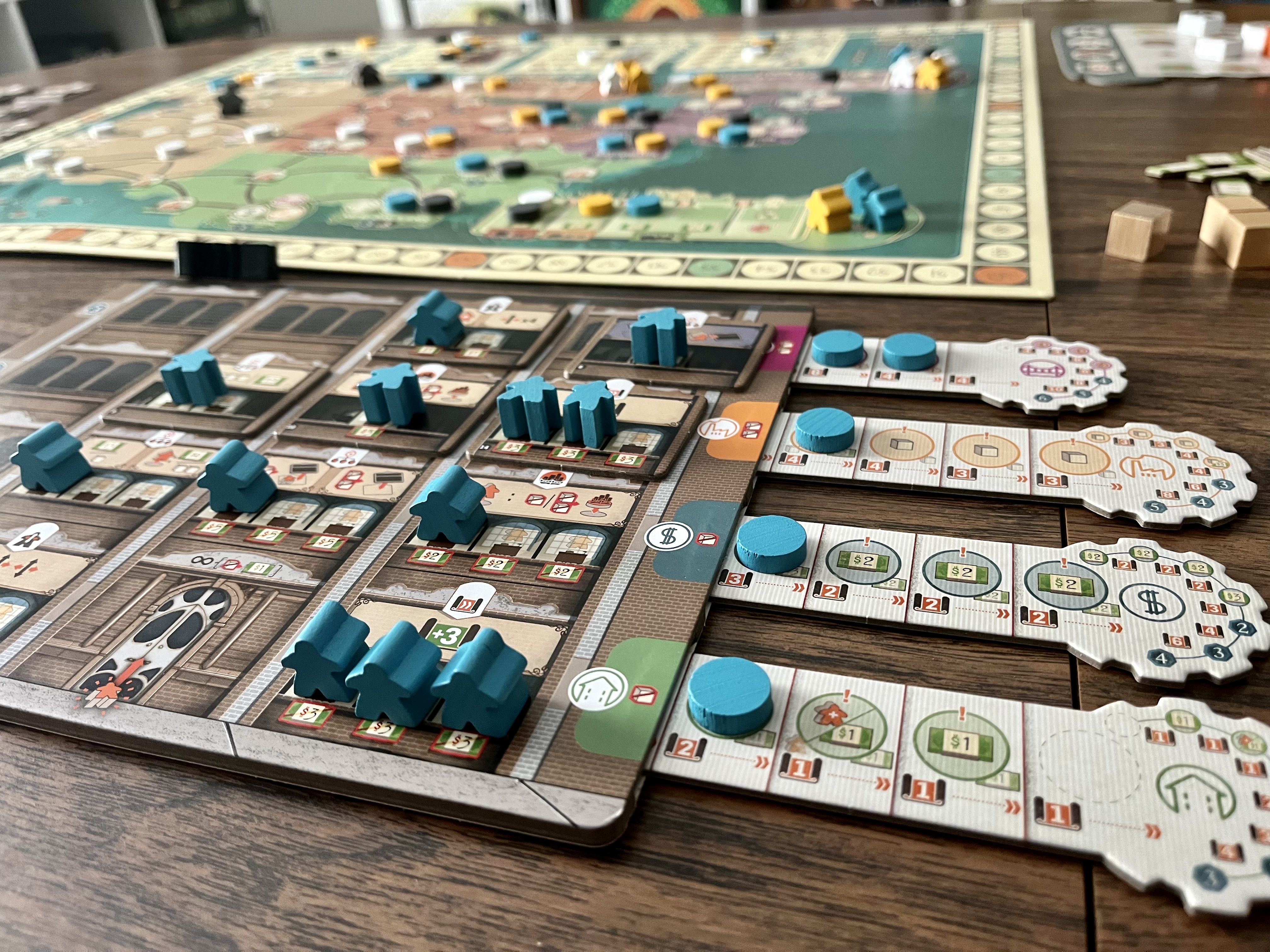 'Carnegie' Is So Good It Might Monopolize Your Table 3 The Carnegie player board