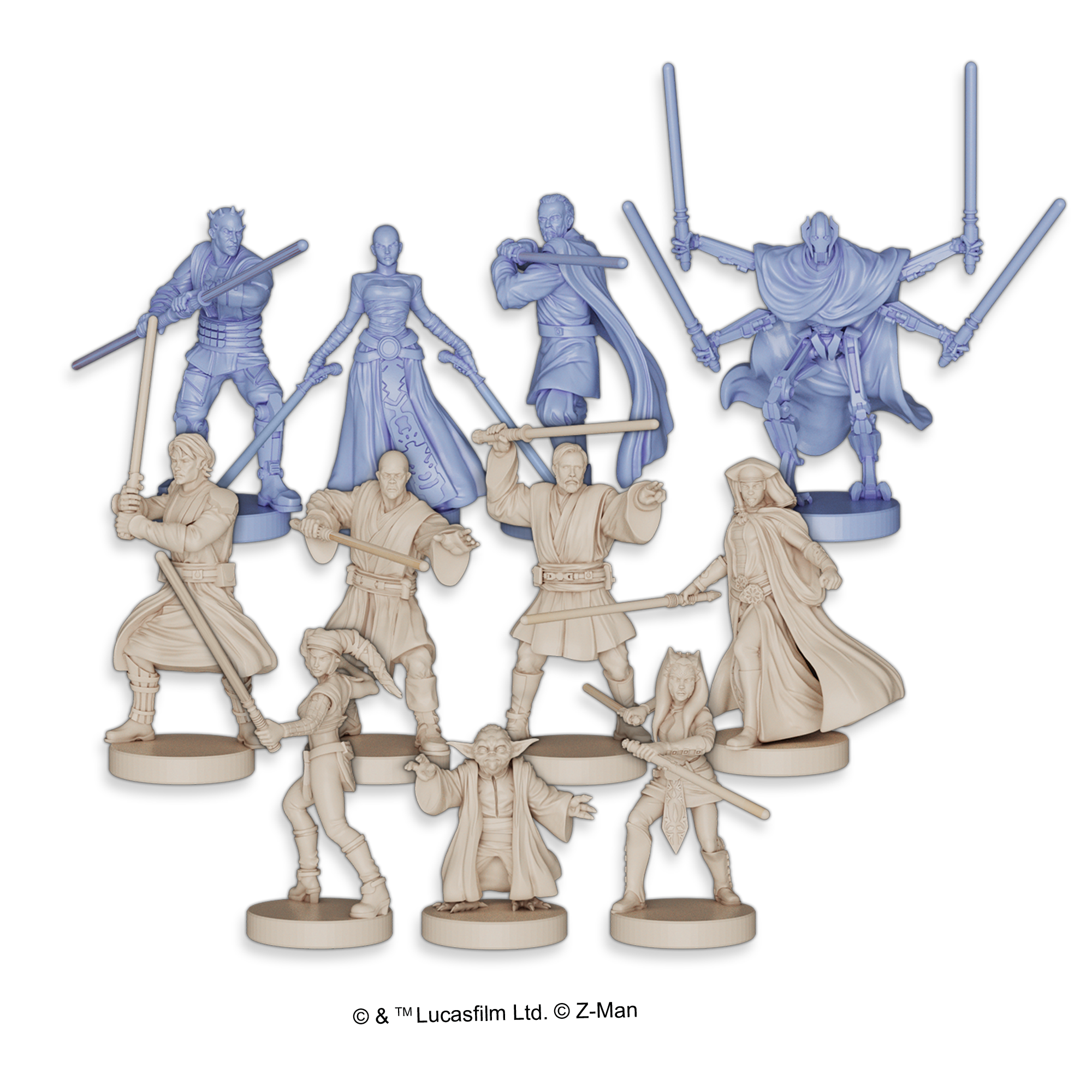 Asmodee and Z-Man Games Announce New 'Star Wars: The Clone Wars' Version Of Hit Pandemic Series 3 Star Wars: The Clone Wars Pandemic minis