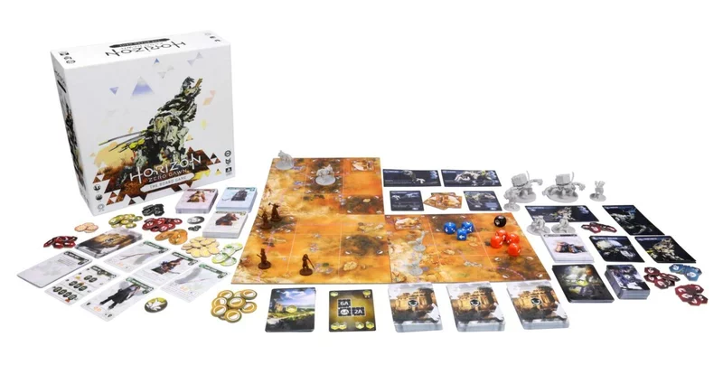 'Horizon Zero Dawn: The Board Game' Is Something To Hunt Down 1 Horizon Zero Dawn game contents