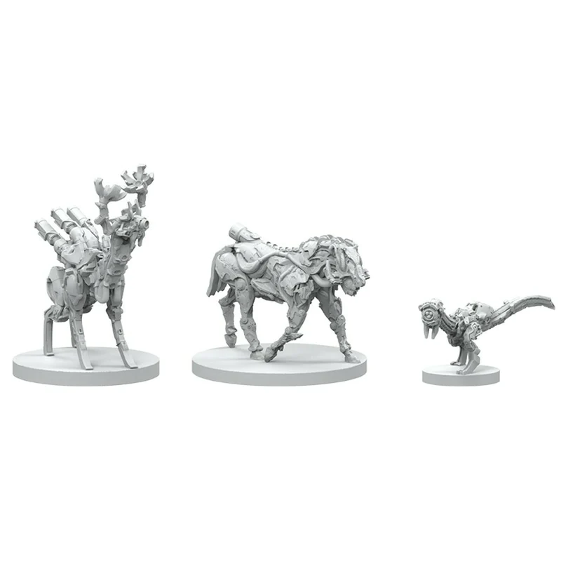 Horizon Zero Dawn Grazer, Strider, and Watcher minis