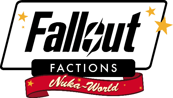 'Fallout Factions: Nuka World' Tabletop Game Coming from Modiphius In 2023 1 Fallout Factions: Nuka World logo
