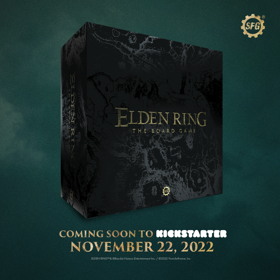 Elden Ring: The Board Game art and date