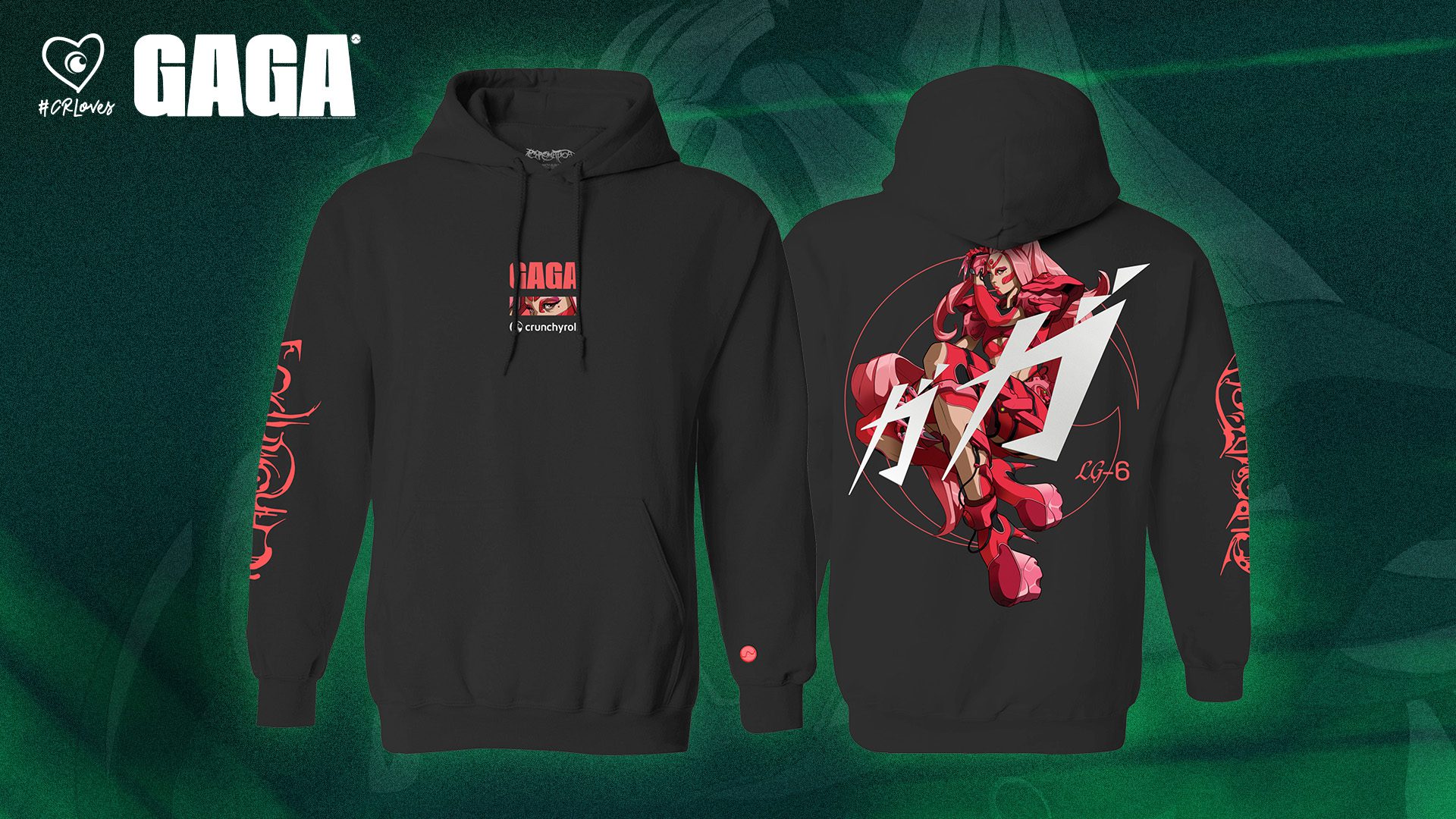 Lady Gaga is Back With Another Crunchyroll Loves Street Wear Collab 1