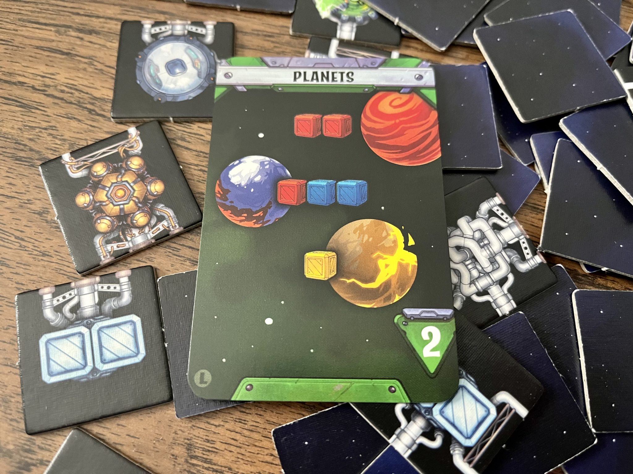 Practice Makes Perfect In CGE's 'Galaxy Trucker' 6 Galaxy Trucker planets