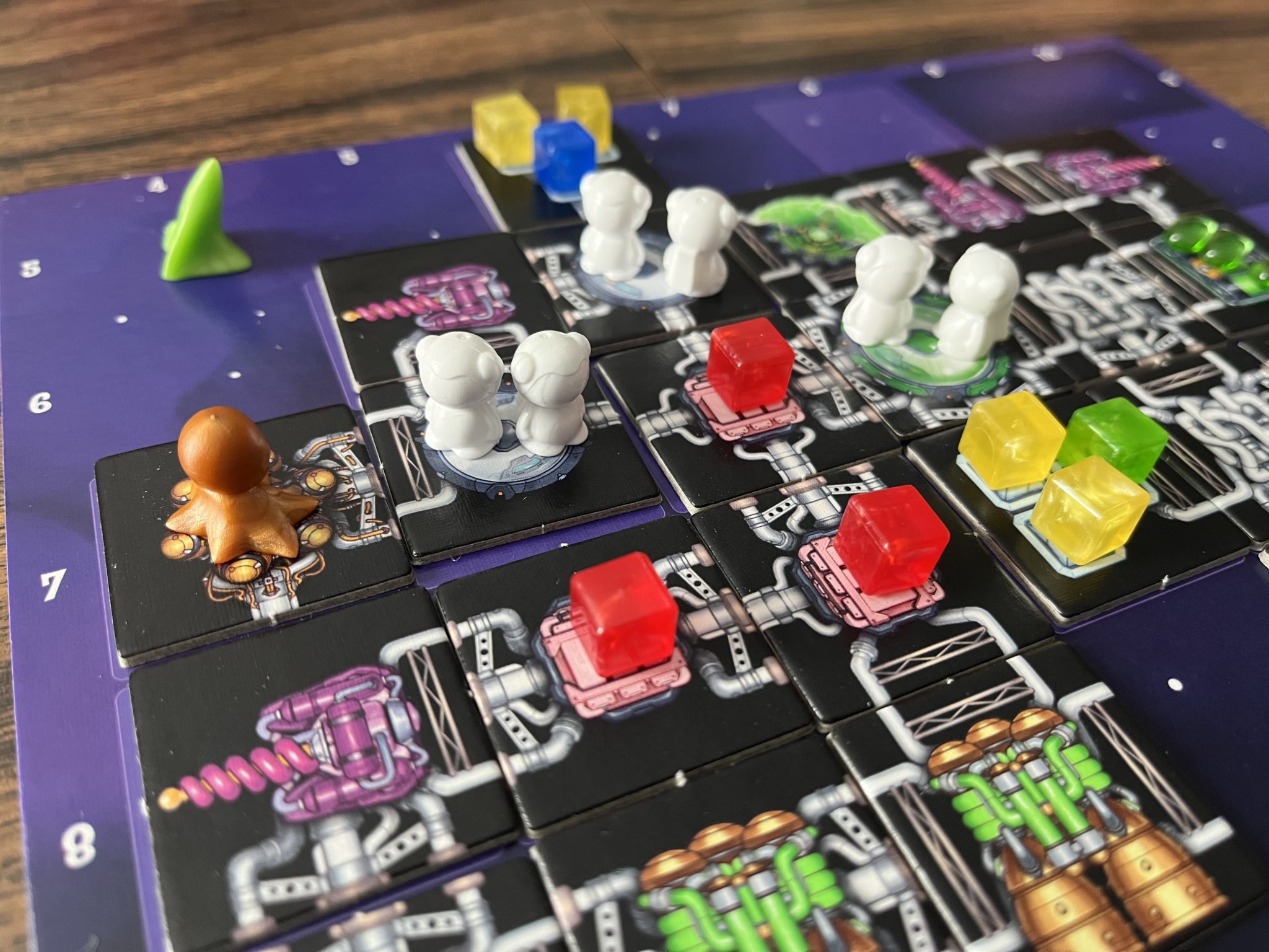 Practice Makes Perfect In CGE's 'Galaxy Trucker' 9 Galaxy Trucker board
