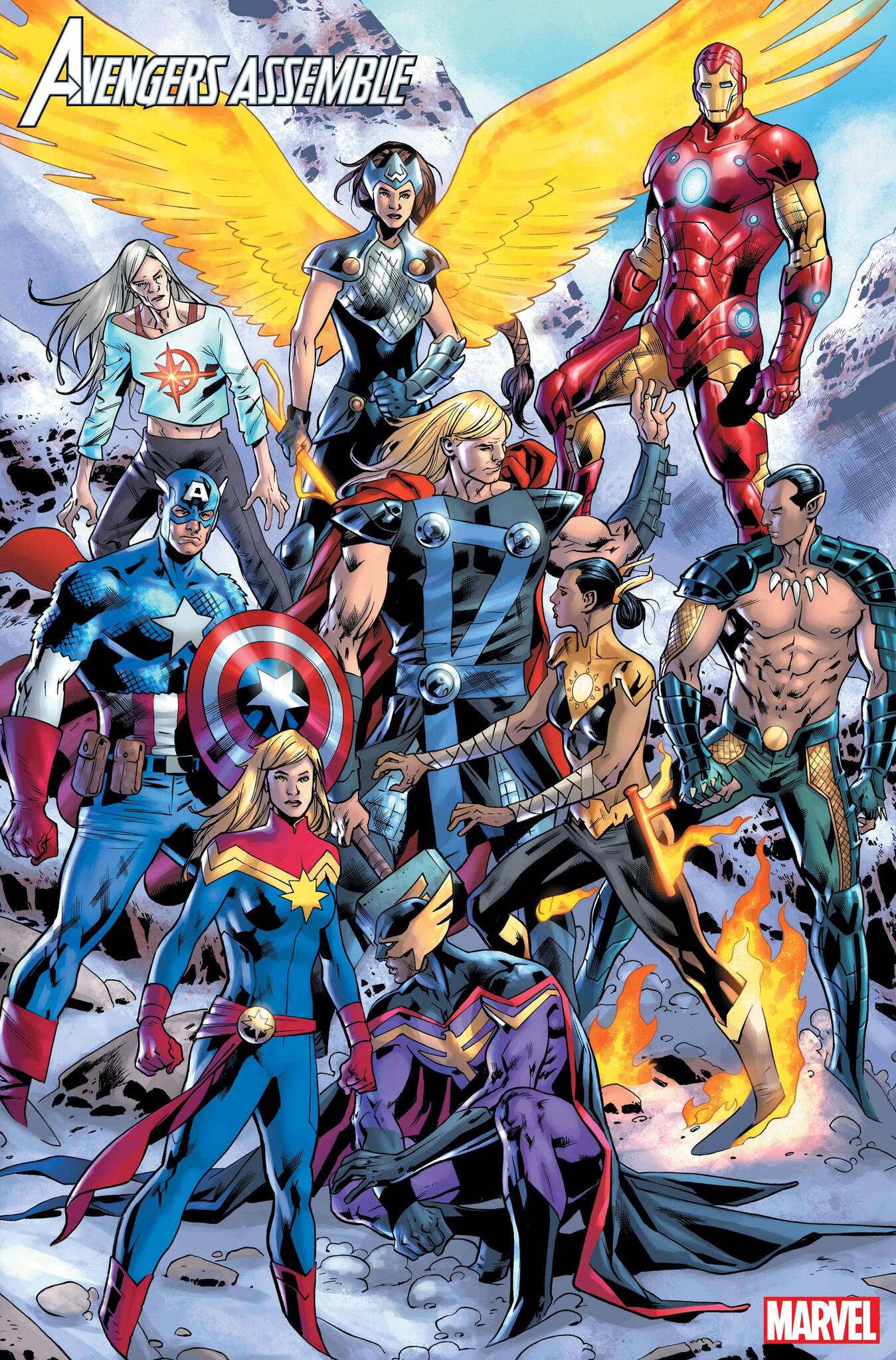 See What Final Damage Jason Aaron Can Do To The Avengers In New 'Avengers Assemble' Trailer And Preview Images 3 AVENGERS ASSEMBLE ALPHA #1 Interior Art By Bryan Hitch