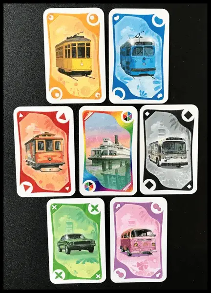 'Ticket to Ride: San Francisco' Provides A Faster But Familiar Game In Golden Gate City 5 transportation cards