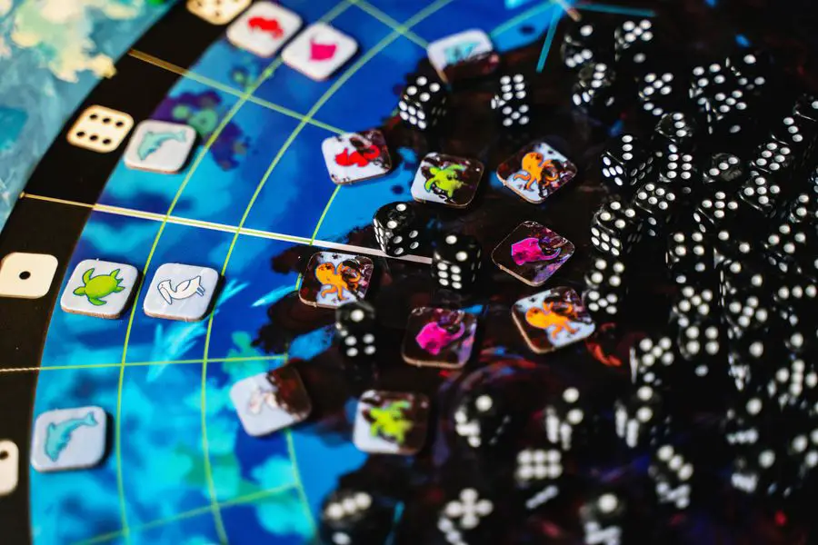 'The Spill' Makes An Easy Environmental Lesson For Educators And Gamers Alike 3 Oil dice spill out over the sea in The Spill
