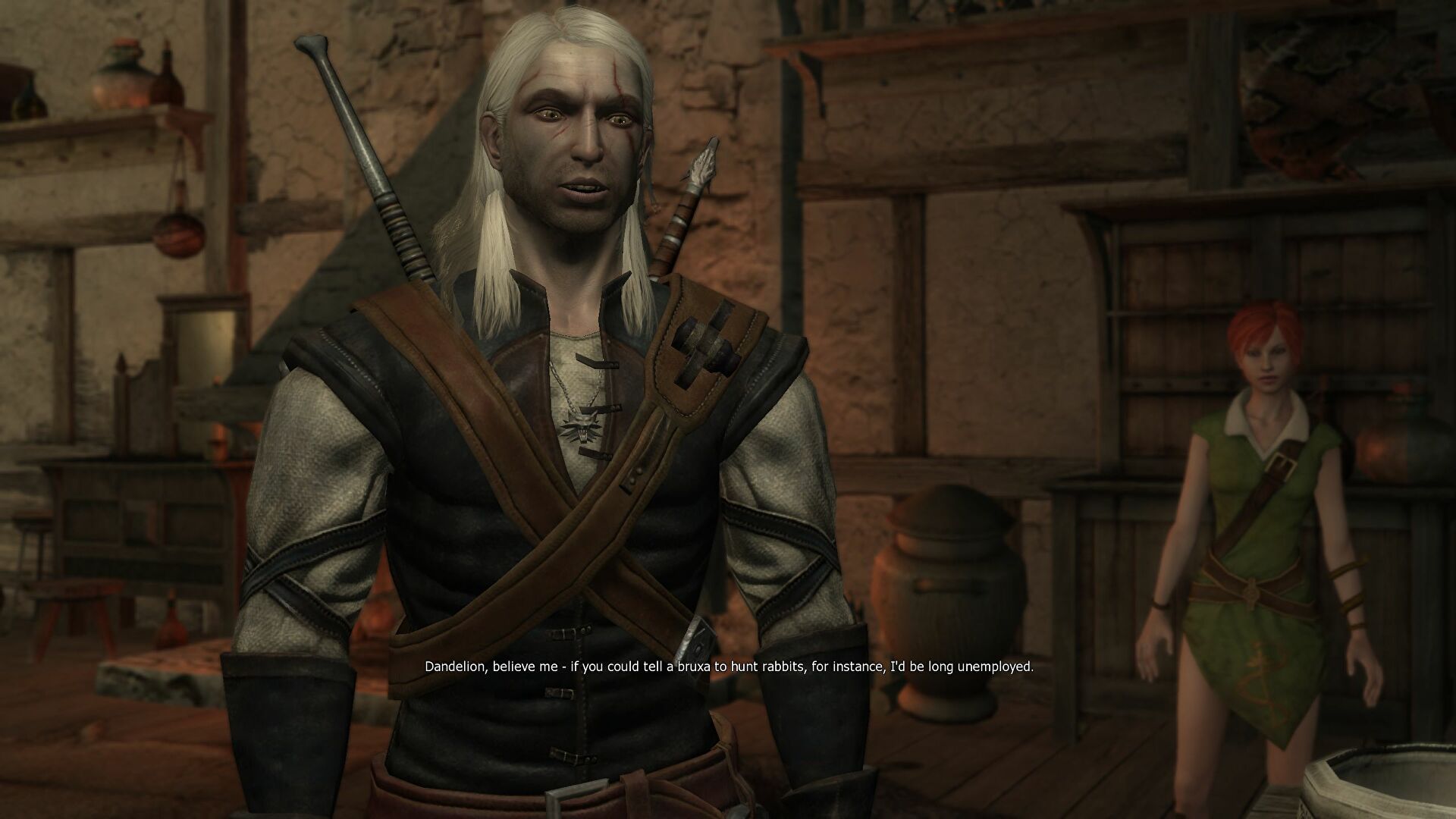 Geralt in The Witcher