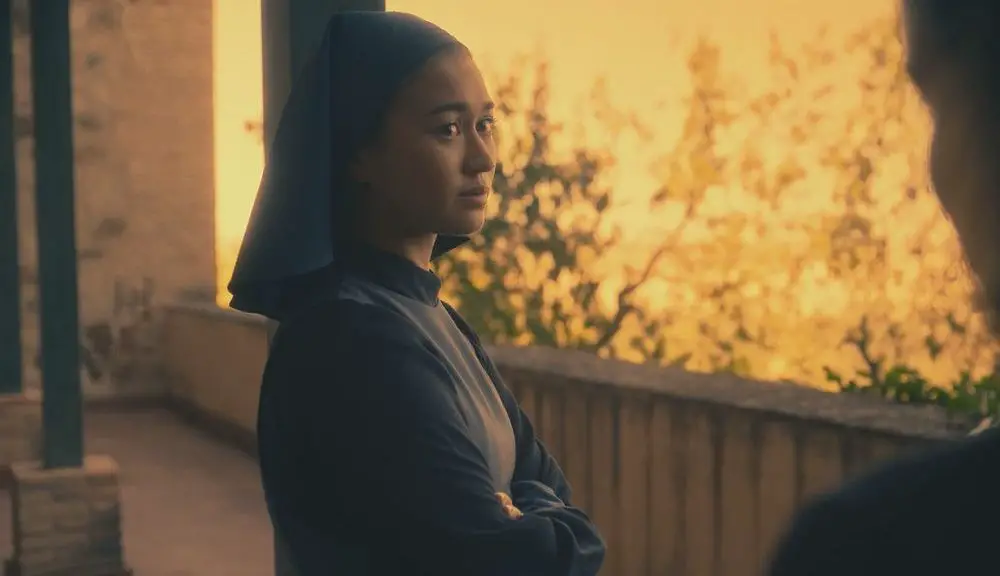 Kristina Tonteri-Young as Sister Beatrice in Warrior Nun Season 2.