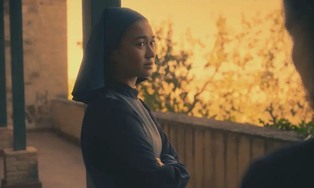 Kristina Tonteri-Young as Sister Beatrice in Warrior Nun Season 2.