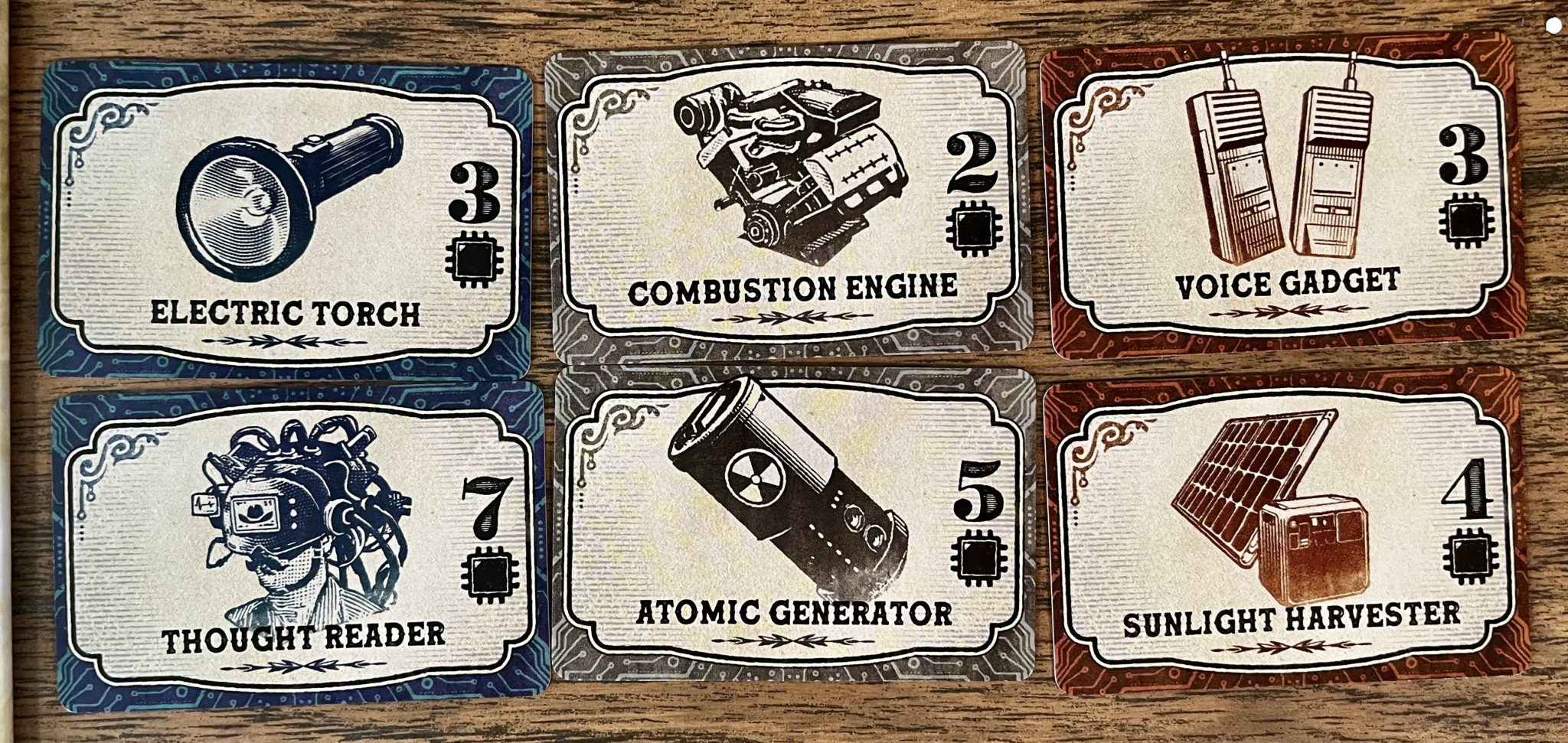 3000 Scoundrels technology cards