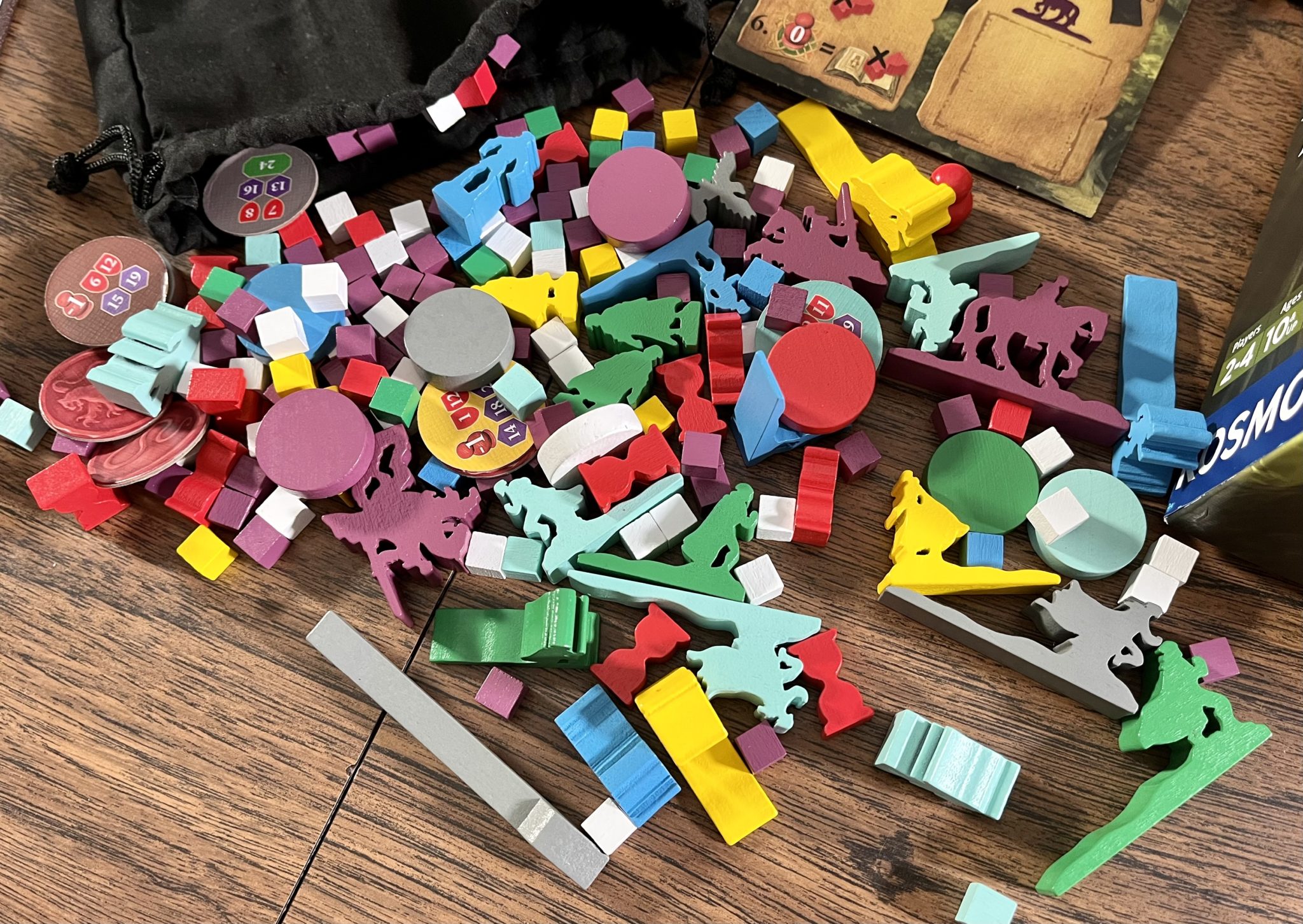 'The Adventures of Robin Hood' Lets You Rob The Rich On Your Tabletop 2 The Adventures of Robin Hood Board Game components