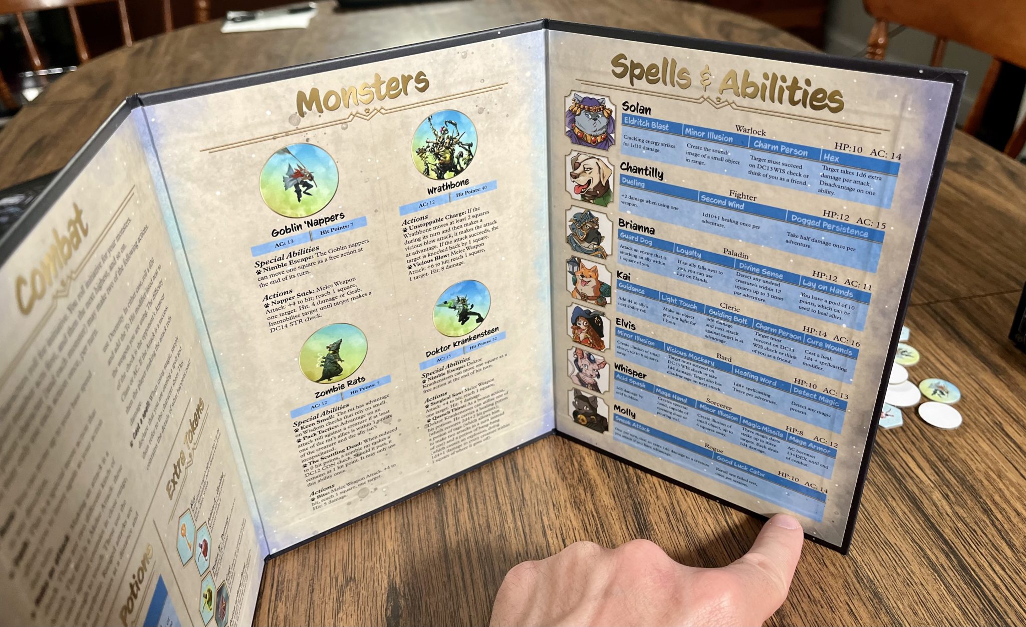 'Animal Adventures' Brings Cute And Cuddly To The Fight 4 Animal Adventures GM Screen